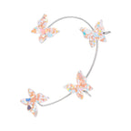 3D Butterfly Motif / Copper Material / Non-Pierced Ear Cuffs / European & American Style