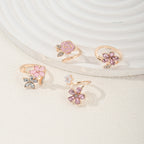 Wearsmartii Womens Fashion Flower Ring Set