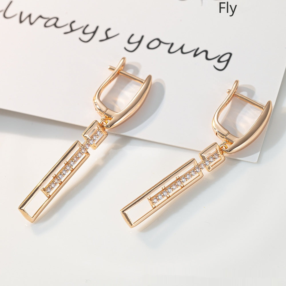 Wearsmartii Rectangular Ear Clips A Niche Earring Style