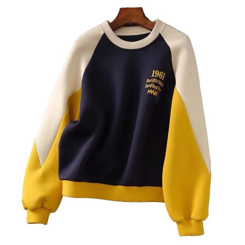 WEARSMARTII New Relaxed-fit Versatile Cotton Crewneck Hoodie