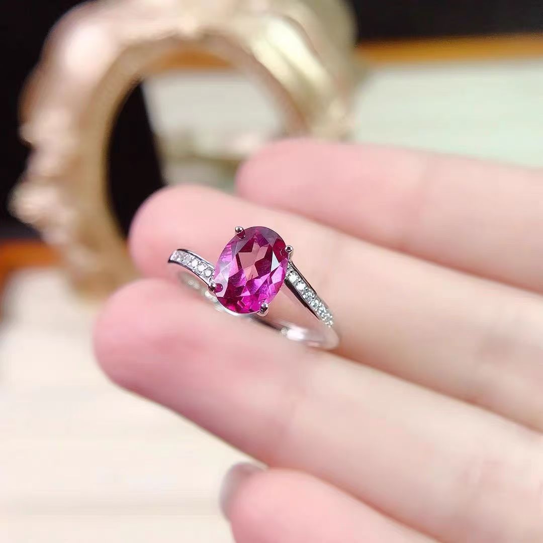 Wearsmartii Topaz Ring In Japanese And Korean Styles