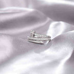 Wearsmartii Niche Opening Adjustable Non-Fading Cross Ring