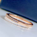 Wearsmartii Minimalist Slim Plain Band Ring With A Niche Design