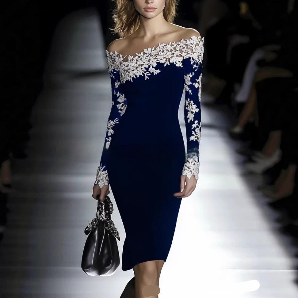 Stylish And Elegant Lace Bodycon Dress For Women