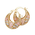 Wearsmartii Multi-Color Ethnic-Style Ear Cuffs - Vibrant Boho Non-Pierced Ear Wraps