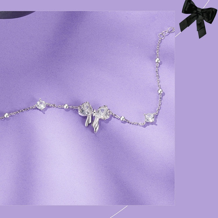 Original Entry Lux Elegant Shining Bow Bracelet