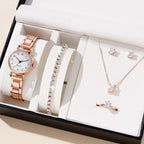 Women's Alloy Square Roman Quartz Watch