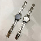 Versatile Sleek Stainless-steel Quartz Watch For Young Professionals