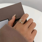 Wearsmartii 2026 New Arrival Women'S Music Note Ring