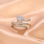 Wearsmartii Niche Opening Adjustable Non-Fading Cross Ring