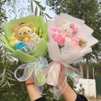 Cute Cartoon Plush Flower Bouquet