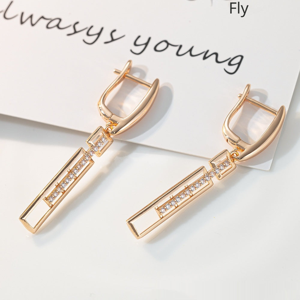 Wearsmartii Rectangular Ear Clips A Niche Earring Style