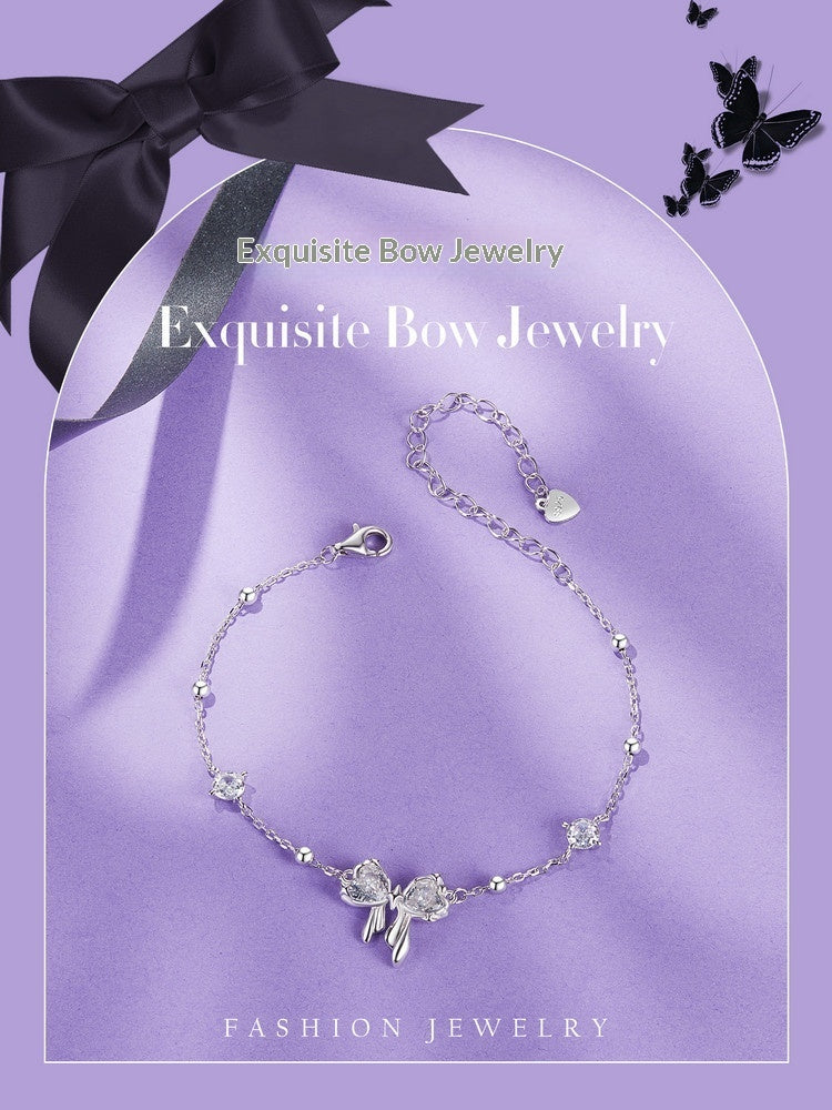 Original Entry Lux Elegant Shining Bow Bracelet