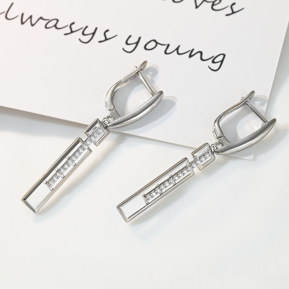 Wearsmartii Rectangular Ear Clips A Niche Earring Style