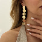 Wearsmartii Round Metal Patchwork Necklace For Commuting