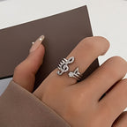 Wearsmartii 2026 New Arrival Women'S Music Note Ring
