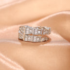 Wearsmartii Niche Opening Adjustable Non-Fading Cross Ring