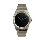 Versatile Sleek Stainless-steel Quartz Watch For Young Professionals