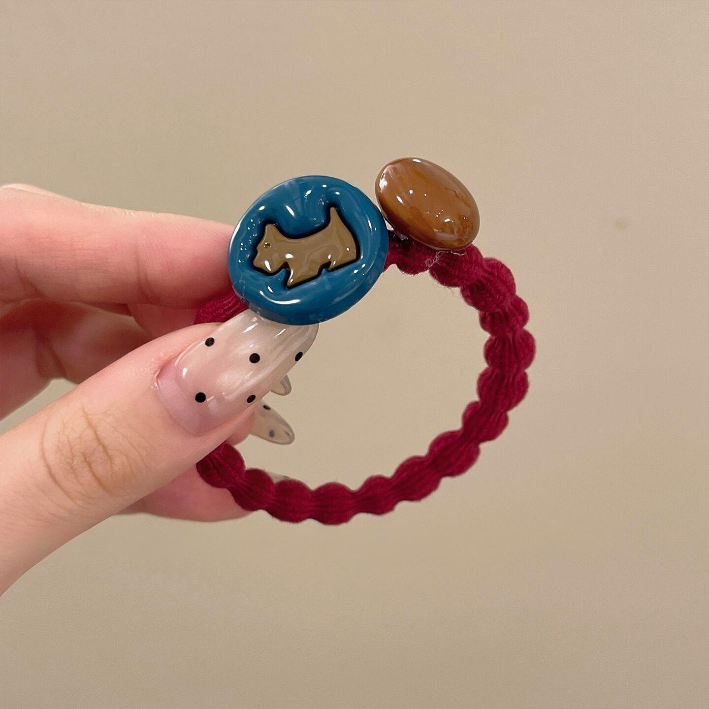 Wearsmartii Dog Hair Ties For Fall And Winterdurable And Stretchy Rubber Bands