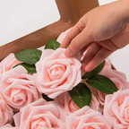 valentine Artificial Foam Rose Flowers