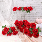 valentine Artificial Foam Rose Flowers