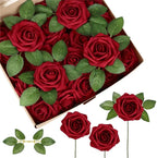 valentine Artificial Foam Rose Flowers