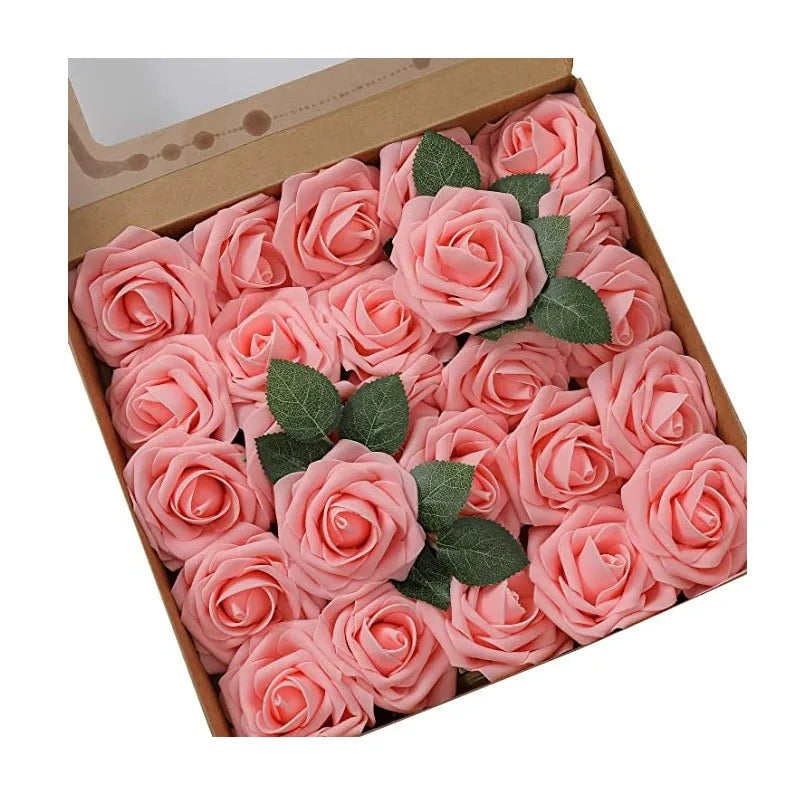valentine Artificial Foam Rose Flowers