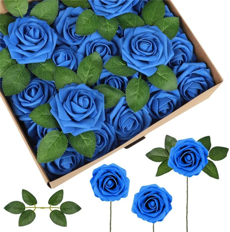 valentine Artificial Foam Rose Flowers