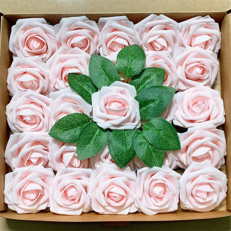 valentine Artificial Foam Rose Flowers