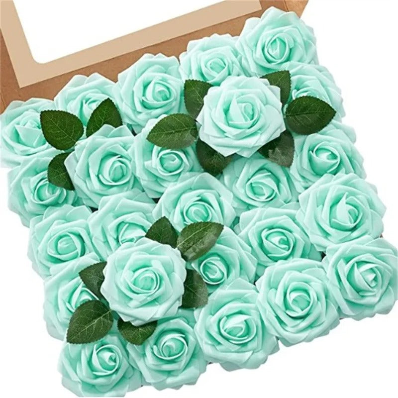 valentine Artificial Foam Rose Flowers