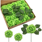 valentine Artificial Foam Rose Flowers