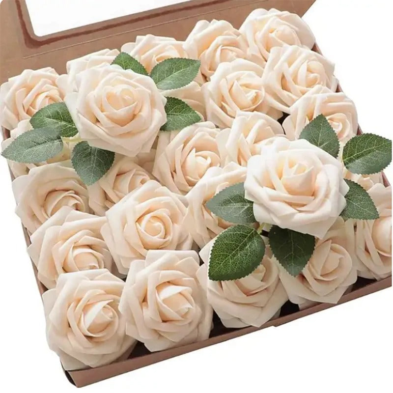 valentine Artificial Foam Rose Flowers