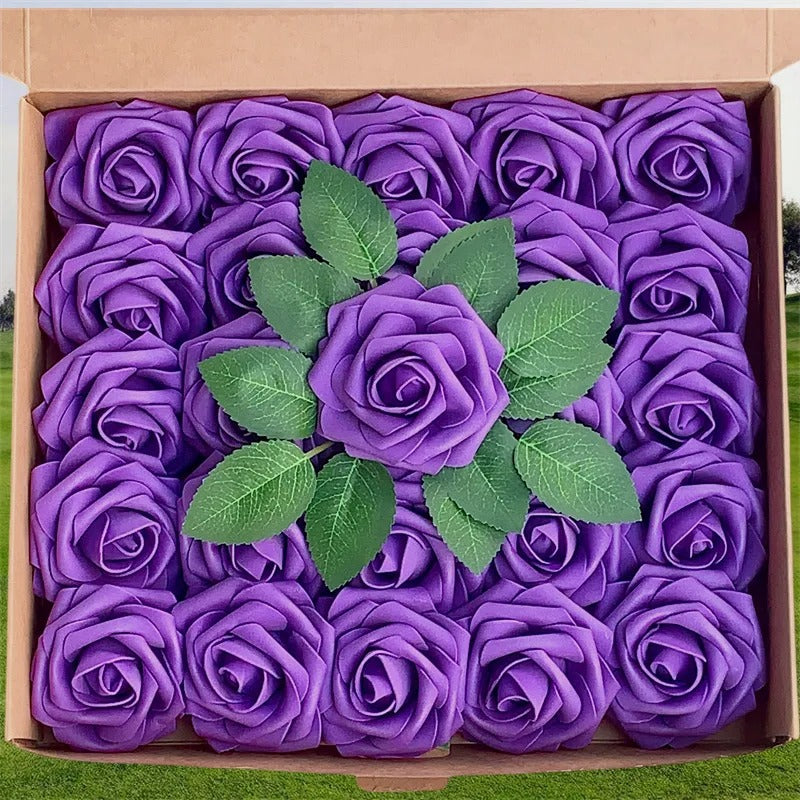 valentine Artificial Foam Rose Flowers