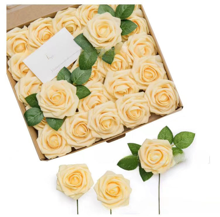 valentine Artificial Foam Rose Flowers