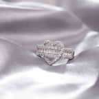 Wearsmartii Niche Opening Adjustable Non-Fading Cross Ring