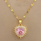 Wearsmartii Graceful Personality Necklace And Earrings Suite