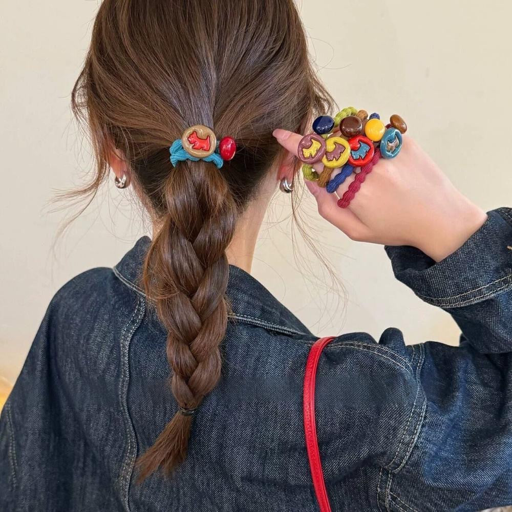 Wearsmartii Dog Hair Ties For Fall And Winterdurable And Stretchy Rubber Bands