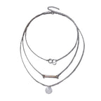 Wearsmartii Multi Layer Rectangular Pendant Necklace