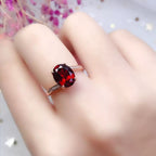 Wearsmartii Topaz Ring In Japanese And Korean Styles