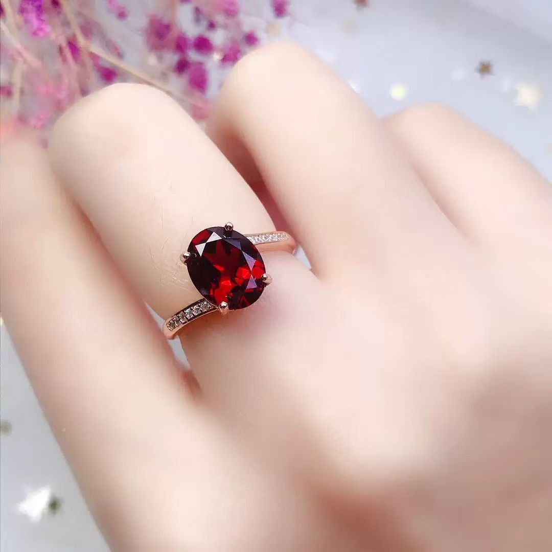 Wearsmartii Topaz Ring In Japanese And Korean Styles