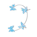3D Butterfly Motif / Copper Material / Non-Pierced Ear Cuffs / European & American Style