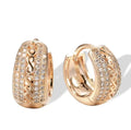 High-Quality Zircon / Sparkling Ear Clips / Luxury Non-Pierced Jewelry