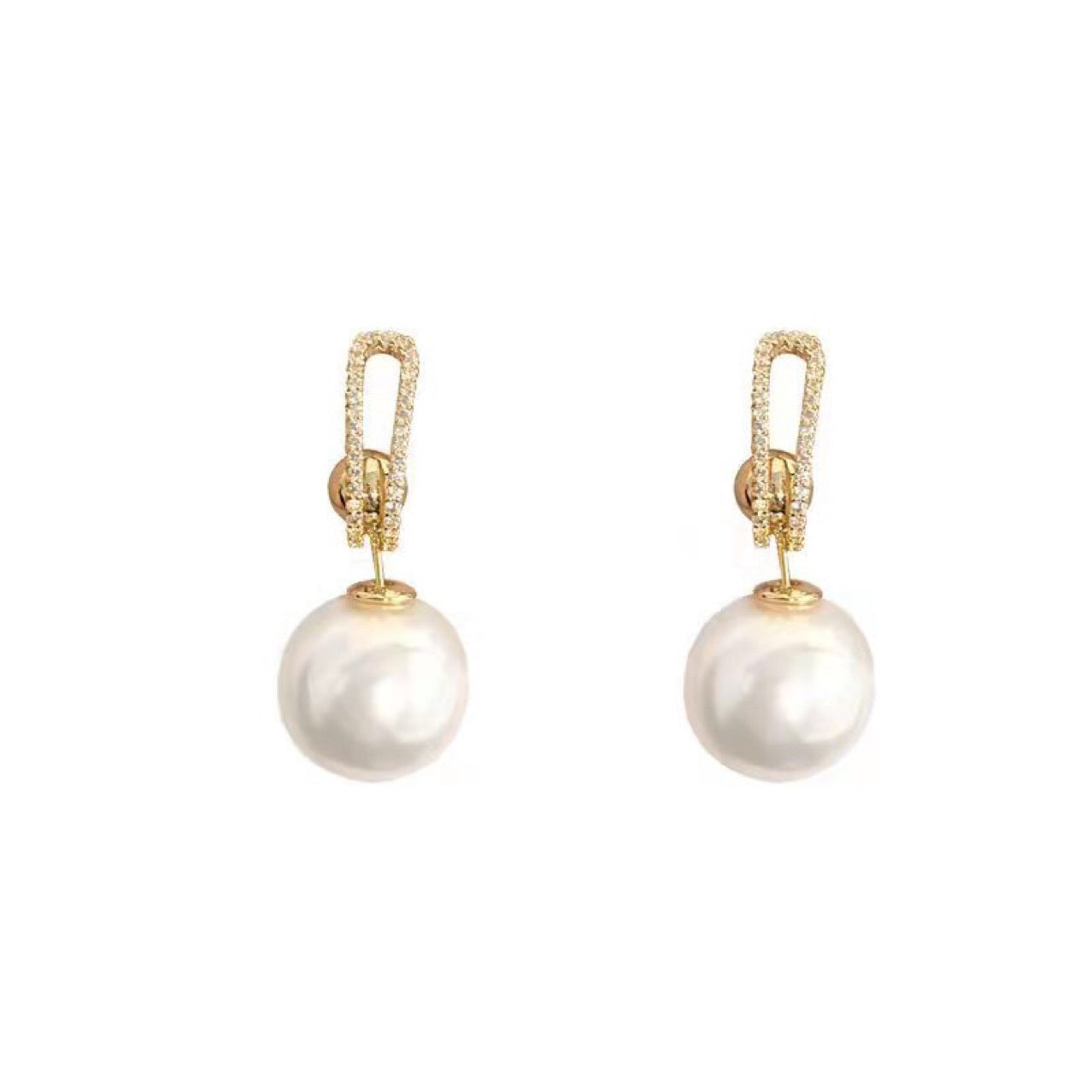 Multiple Ways To Wear Pearl Earrings Eardrops Women's Exquisite