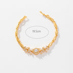 Stylish And Minimalist Alloy Bracelet For Women