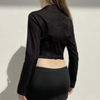 New Stand-up Collar Slim Fit Short Zipper Jacket
