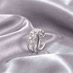 Wearsmartii Niche Opening Adjustable Non-Fading Cross Ring