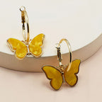 Fashion Simple Women Butterfly Studs