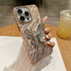 Water Ripple Lens Protector Butterfly Silicone Phone Case